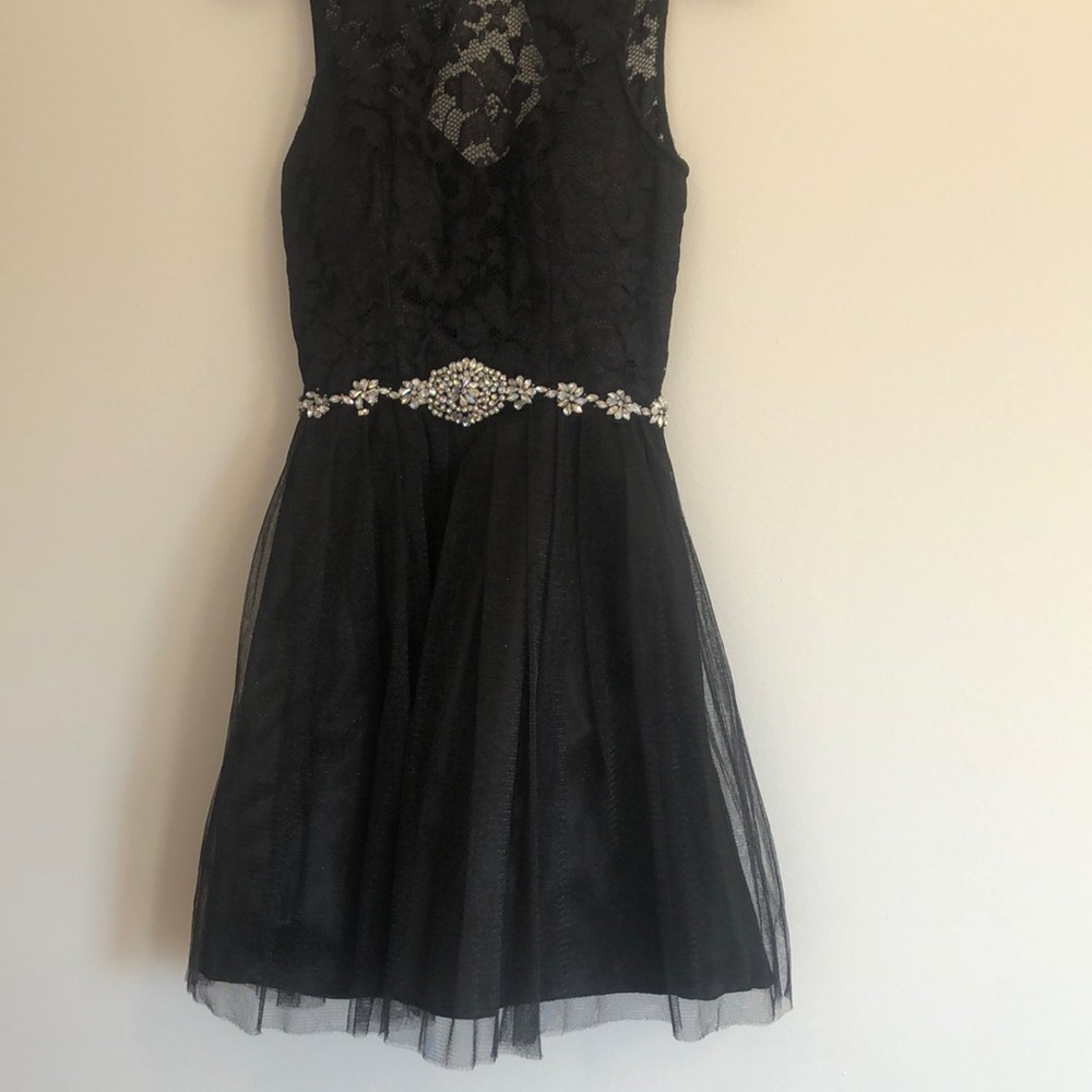 black dress